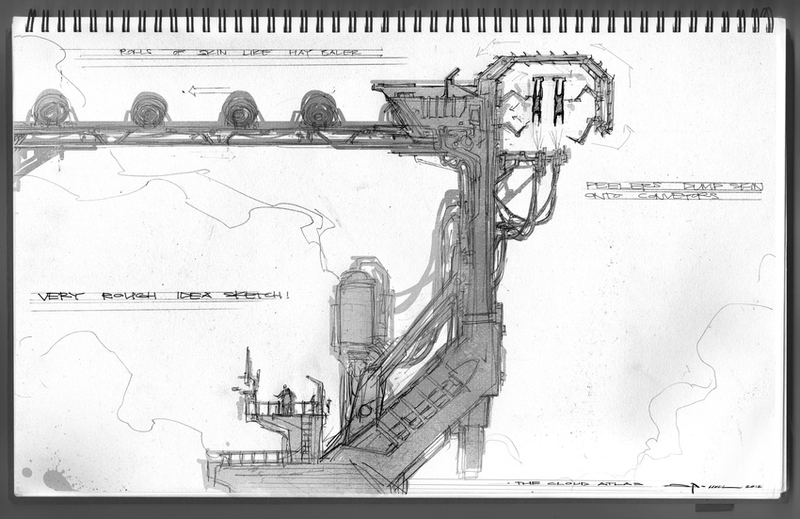 Illustration for article titled An Exclusive Look at the Stunning Concept Art Behind Cloud Atlas' Future Seoul